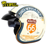 Motorcycle Helmet  3/4 Open Face - Normabest