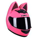 Full Face Motorcycle Helmet Cat Ears - Normabest