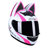 Full Face Motorcycle Helmet Cat Ears - Normabest