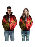 Floral Hooded Matching Hoodie for women